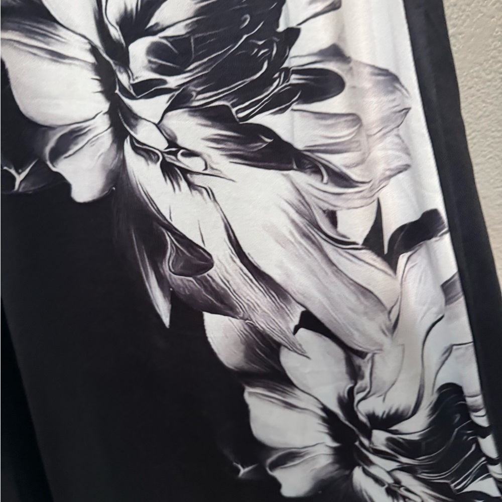 NORACORA Floral Printed Grecian Neck elegant dress size large - Picture 5 of 7